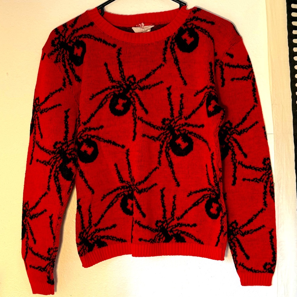 Vintage 1980’s Betsy Johnson Spider Sweater